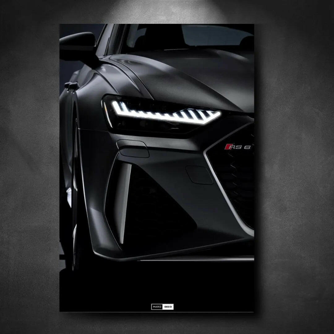 Tableau NÉON Audi RS6 - Marodeco