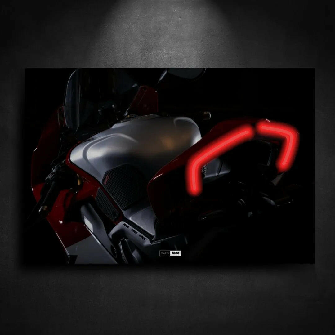 Marodeco Tableau NÉON Ducati Panigale V4