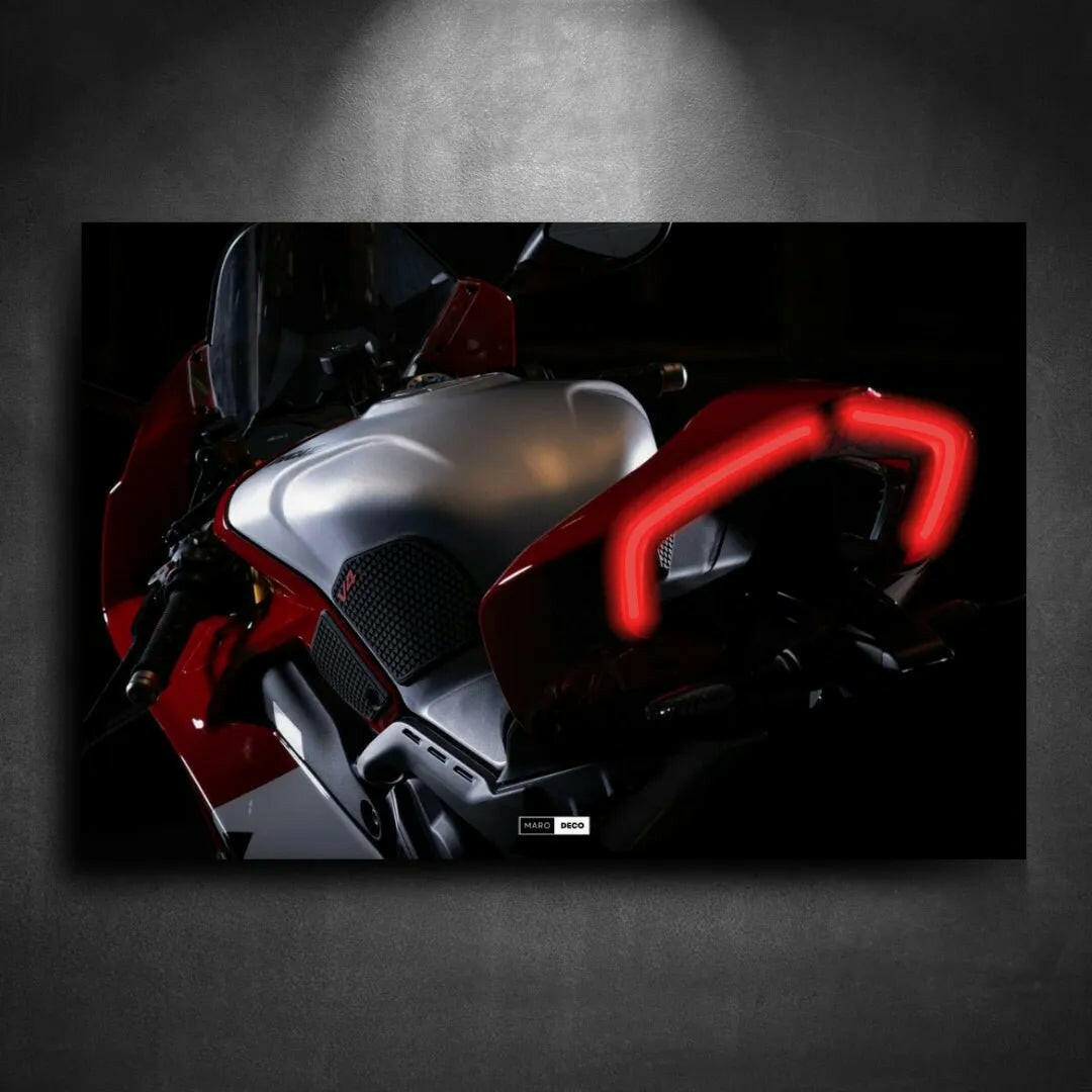 Marodeco Tableau NÉON Ducati Panigale V4
