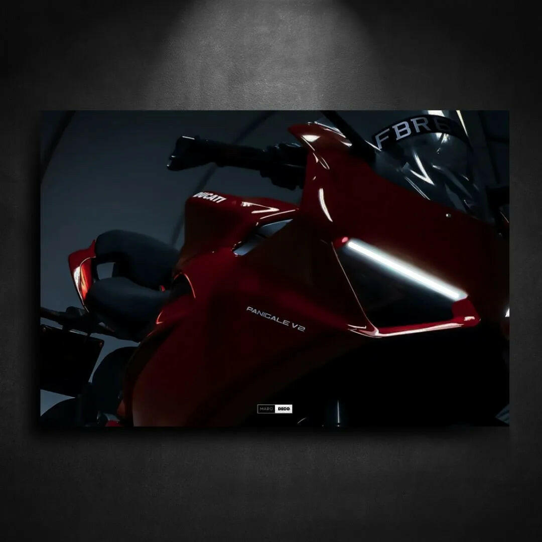 Marodeco Tableau NÉON Ducati Panigale V4