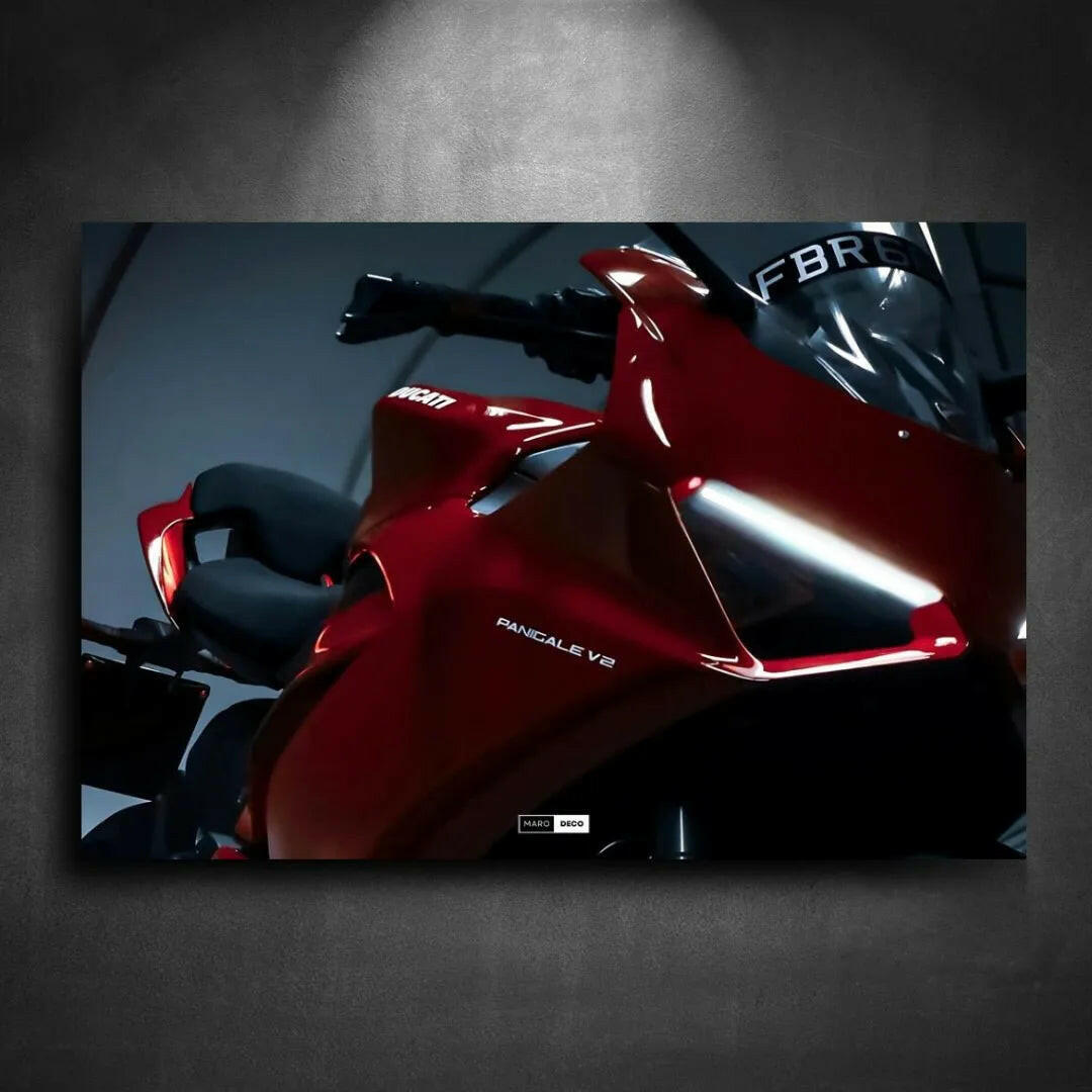 Marodeco Tableau NÉON Ducati Panigale V4