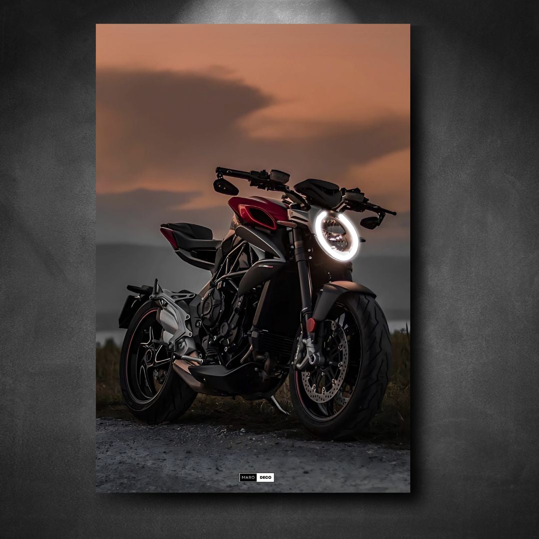 Marodeco Tableau NÉON MV Agusta Dragster 800