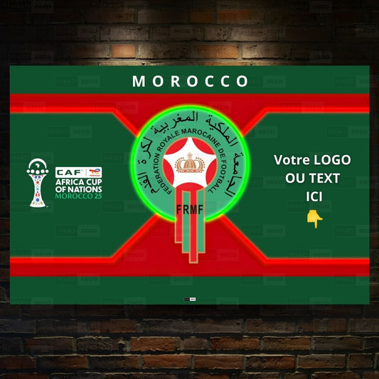 Tableau LED Foot – FRMF Maroc Lumière Officielle