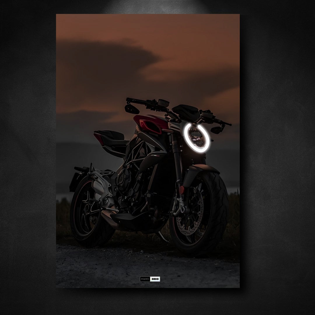 Marodeco Tableau NÉON MV Agusta Dragster 800