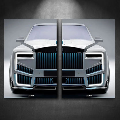Tableau DUO NÉON Rolls-Royce Cullinan Mansory - Marodeco