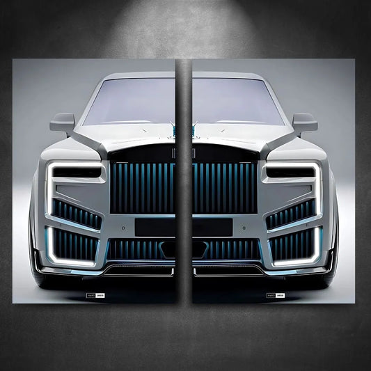 Tableau DUO NÉON Rolls-Royce Cullinan Mansory - Marodeco