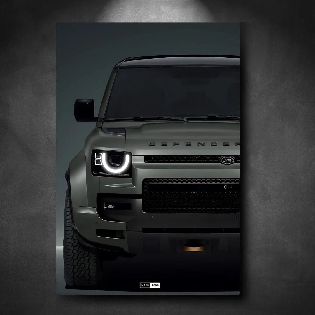 Tableau NÉON Land Rover Defender Octa Edition One - Marodeco