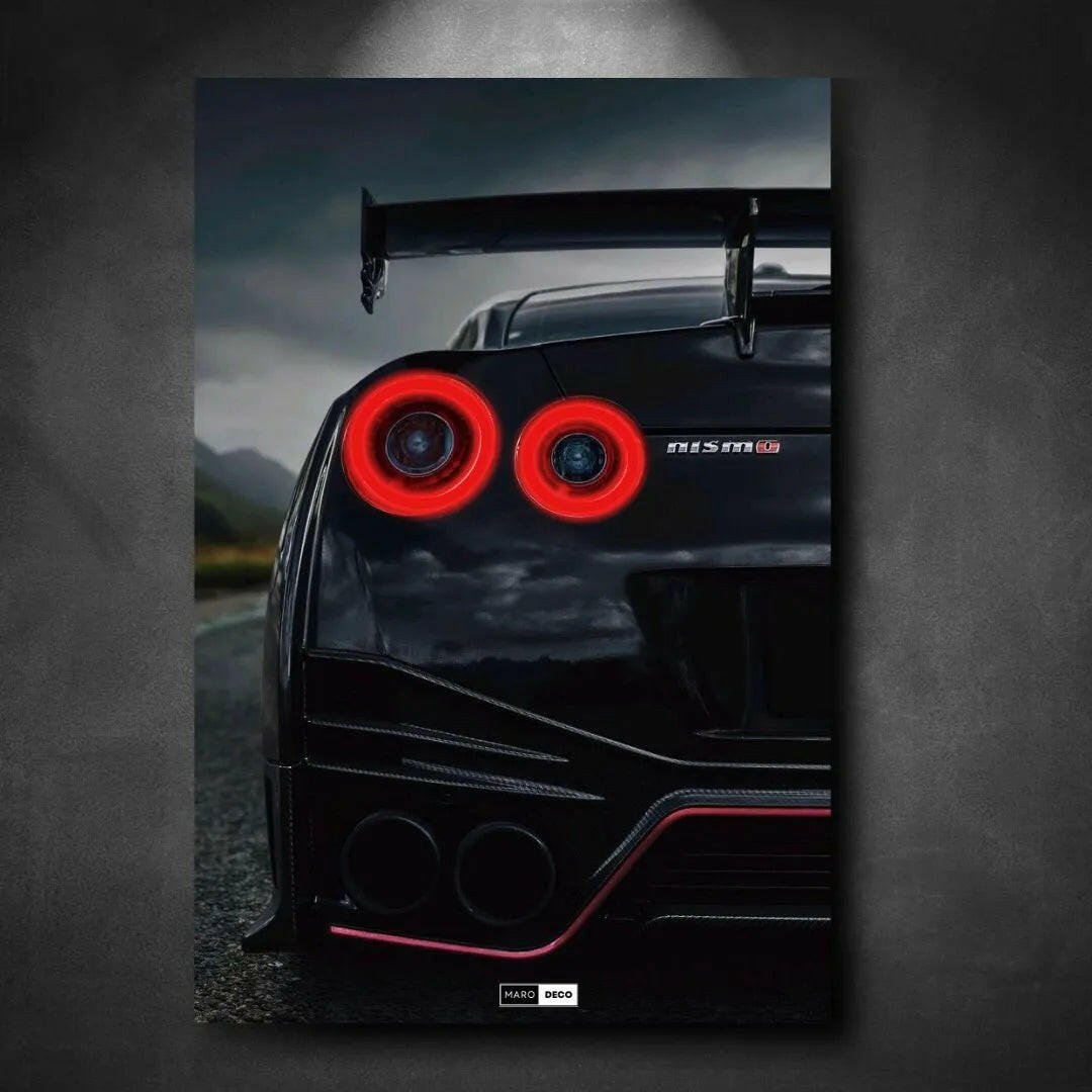 Tableau NÉON Nissan GTR R35 Nismo – Marodeco Maroc