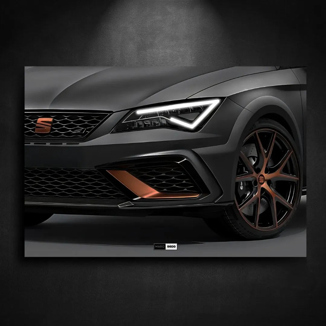 Tableau NÉON Seat Leon Cupra R - Marodeco