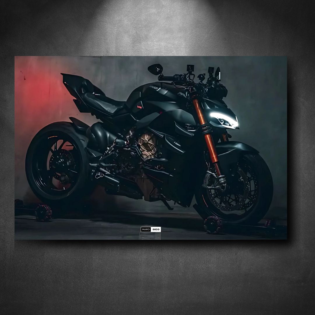 Marodeco Tableau NÉON Ducati Streetfighter V4 S